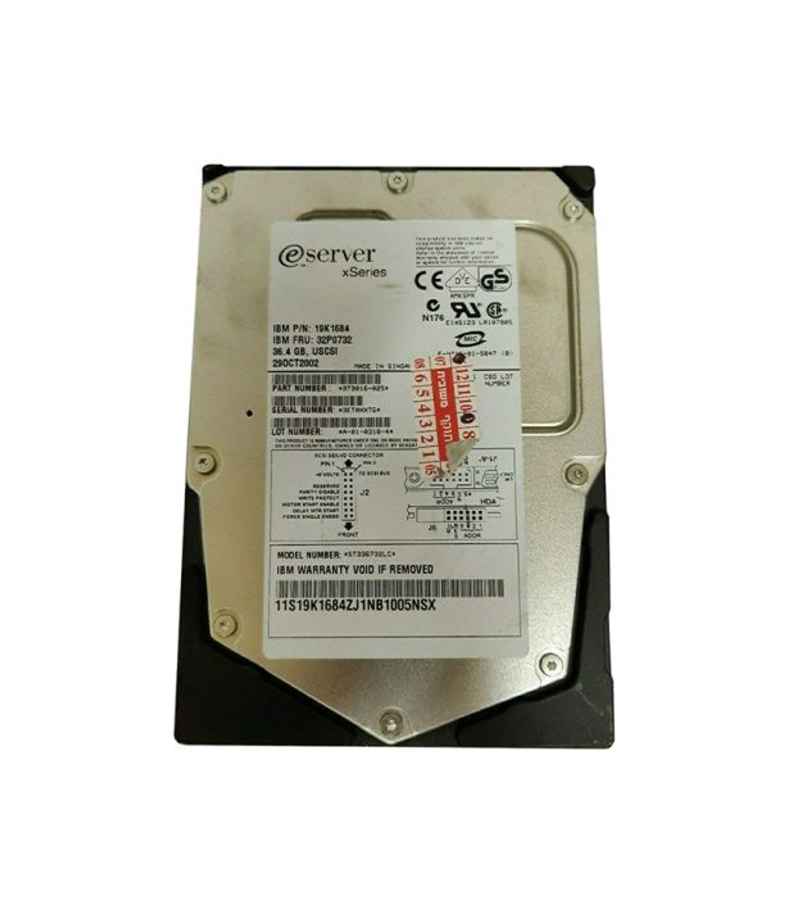 V4-VS07-010 |  EMC | 1TB 7200RPM NEARLINE SAS 6GB/S 3.5-INCH HARD DRIVE FOR VNX5100/5300/VNXE3300