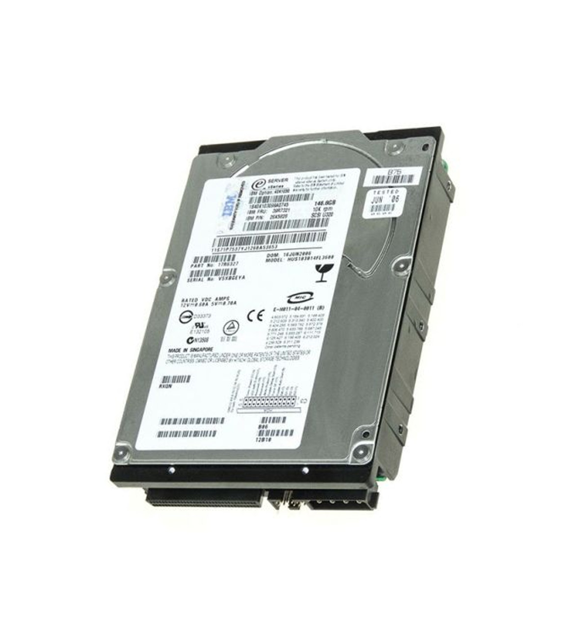 A3702-60750 |  HP | 4.3GB 7200RPM ULTRA WIDE SCSI HOT-PLUGGABLE SINGLE ENDED 3.5-INCH HARD DRIVE