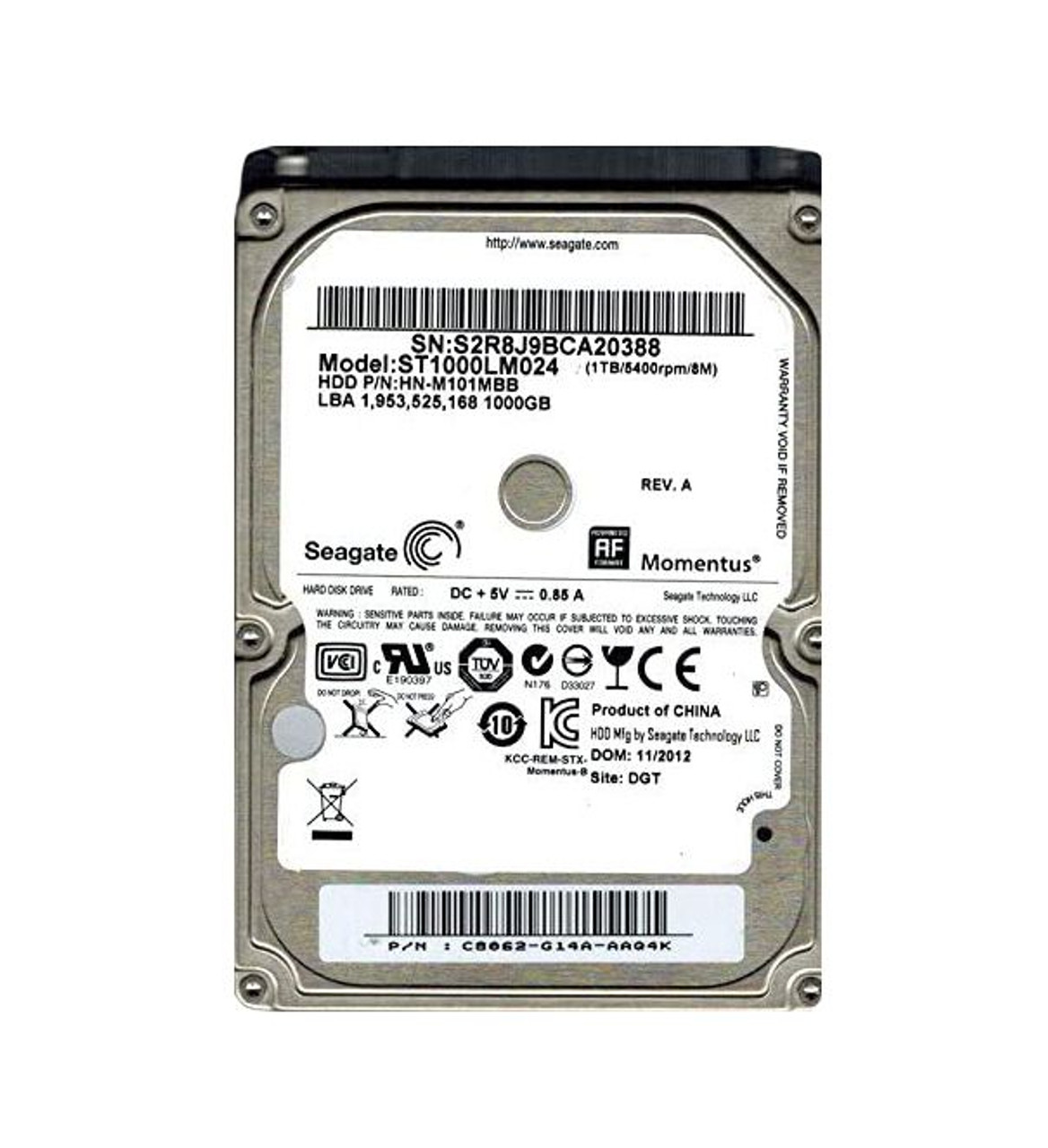 02RR9T |  DELL | 900GB 10000RPM SAS 6GB/S 64MB CACHE 2.5-INCH HARD DRIVE
