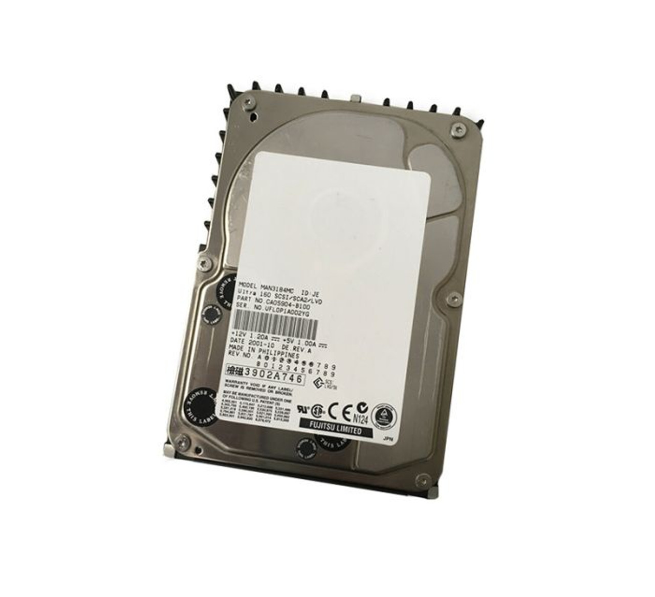 ST118273WD |  SEAGATE | BARRACUDA 18.2GB 7200RPM ULTRA SCSI 512KB CACHE 3.5-INCH HARD DRIVE