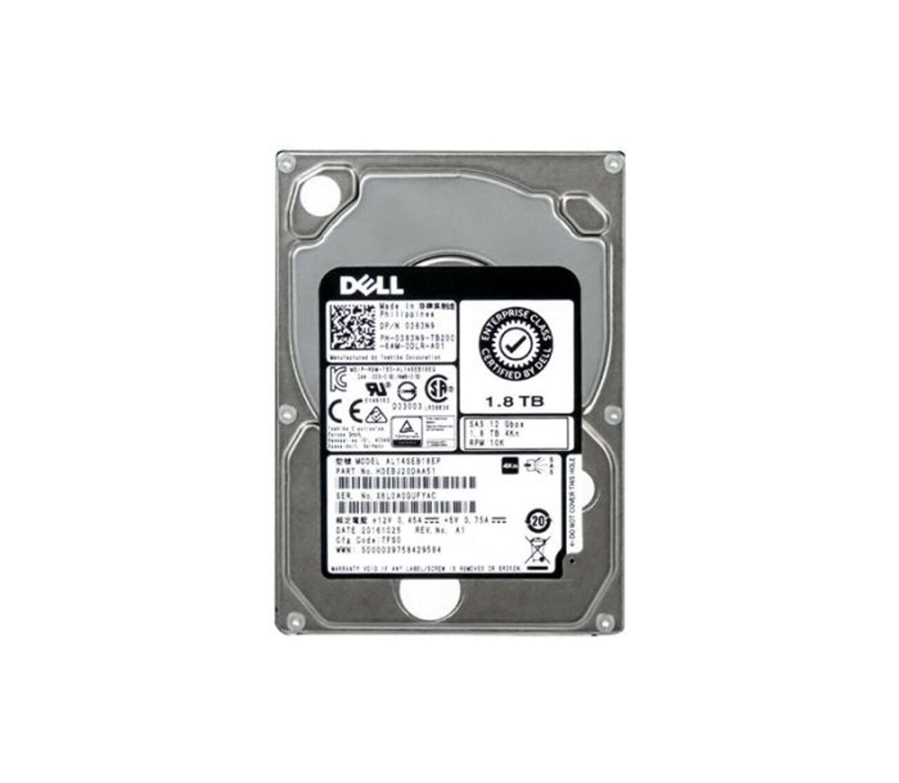 00LA889 |  LENOVO | 300GB 15000RPM SAS 12GB/S 3.5-INCH HOT-SWAP ENTERPRISE HARD DRIVE FOR THINKSERVER GEN 5