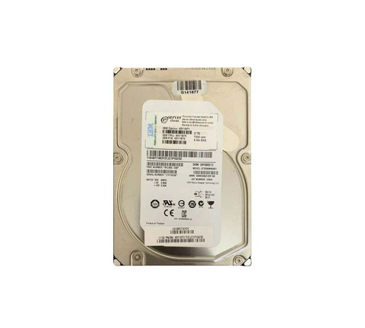 6RHK9 |  DELL | 146GB 15000RPM SAS 6GB/S 2.5-INCH HARD DRIVE