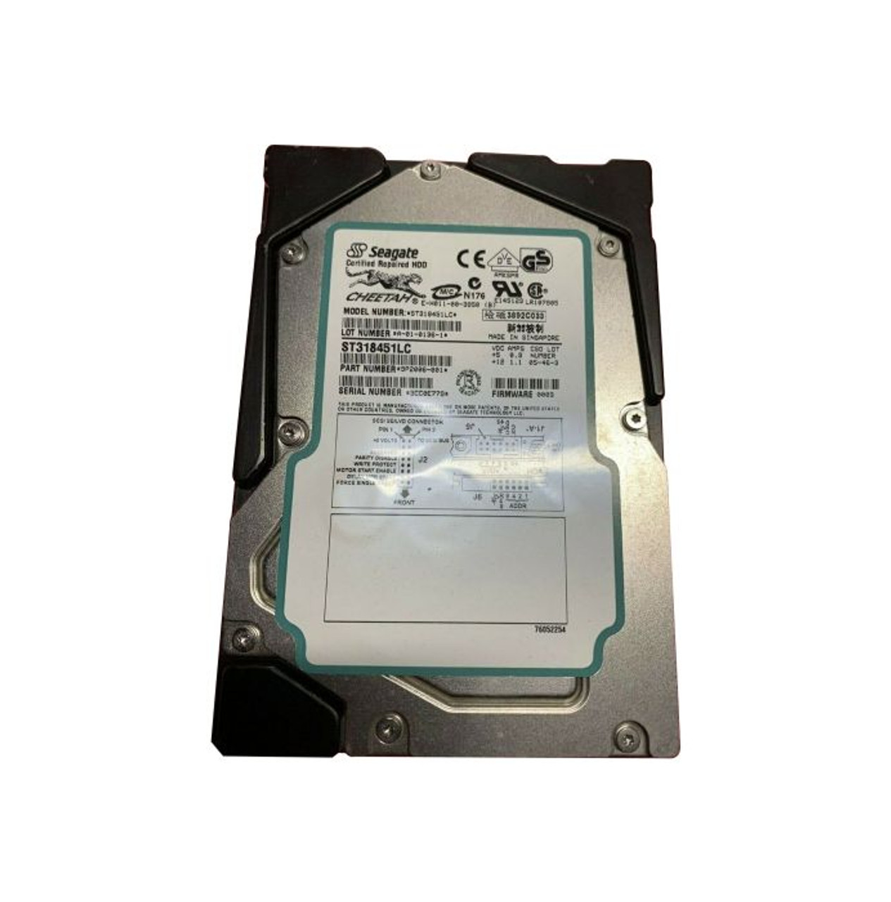 5051893 |  EMC | 1.2TB 10000RPM FIBRE CHANNEL 3.5-INCH HARD DRIVE