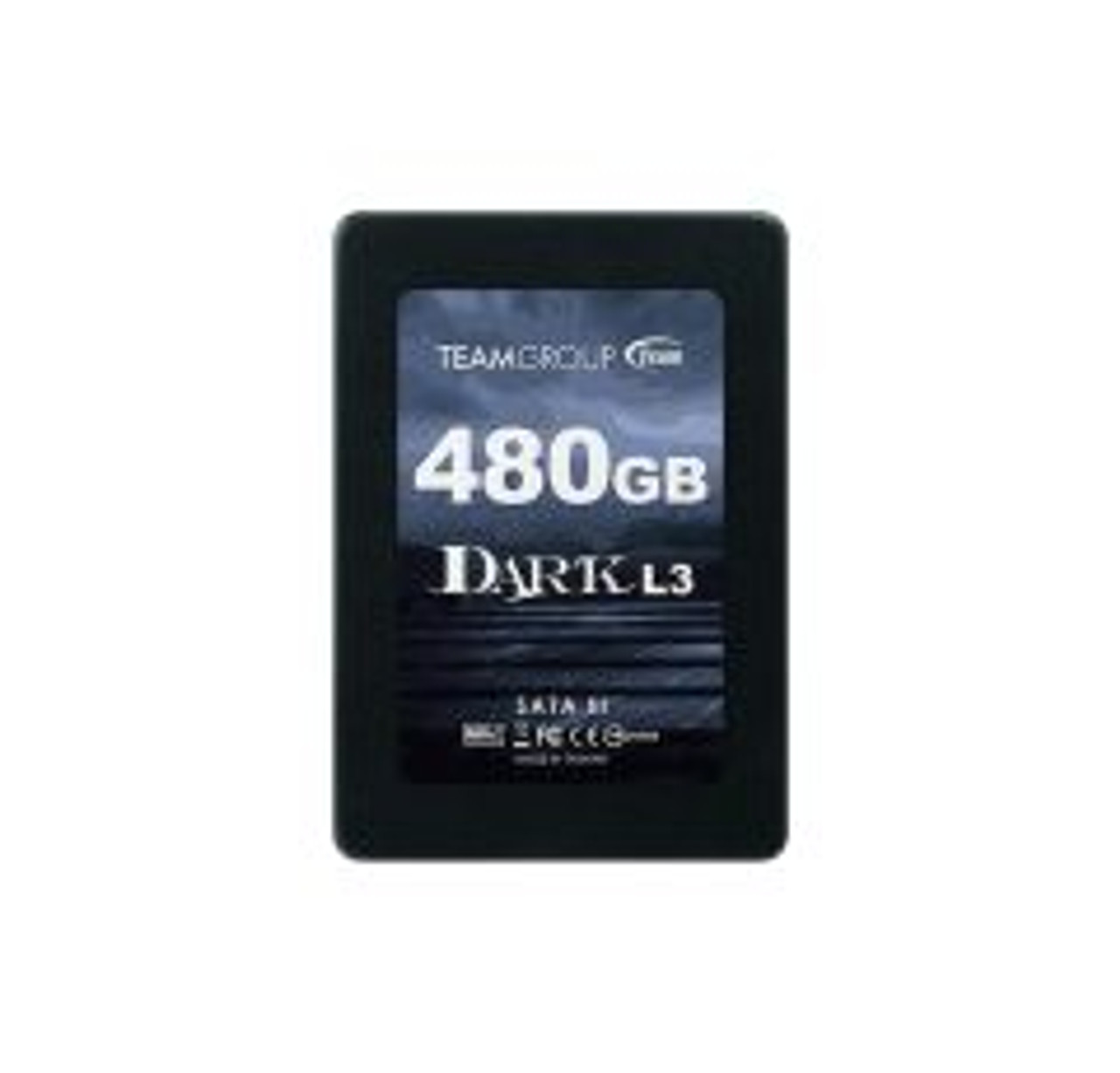 T253L3480GMC101 | TEAM GROUP | DARK L3 SERIES 480GB MULTI-LEVEL CELL SATA 6GB/S 2.5-INCH SOLID STATE DRIVE