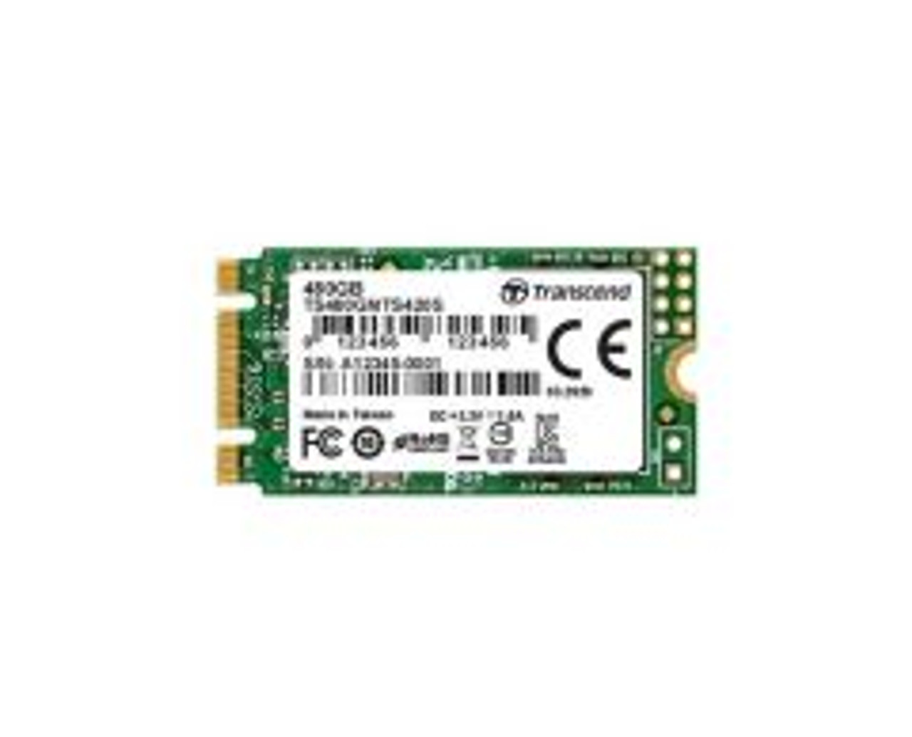 TS480GMTS420S | TRANSCEND | 420S SERIES 480GB SATA 6GB/S M.2 2242 SOLID STATE DRIVE