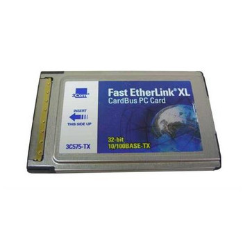 3C575-TX | 3COM | Fast Etherlink Xl Cardbus Pc Card 100Basetx/10Baset