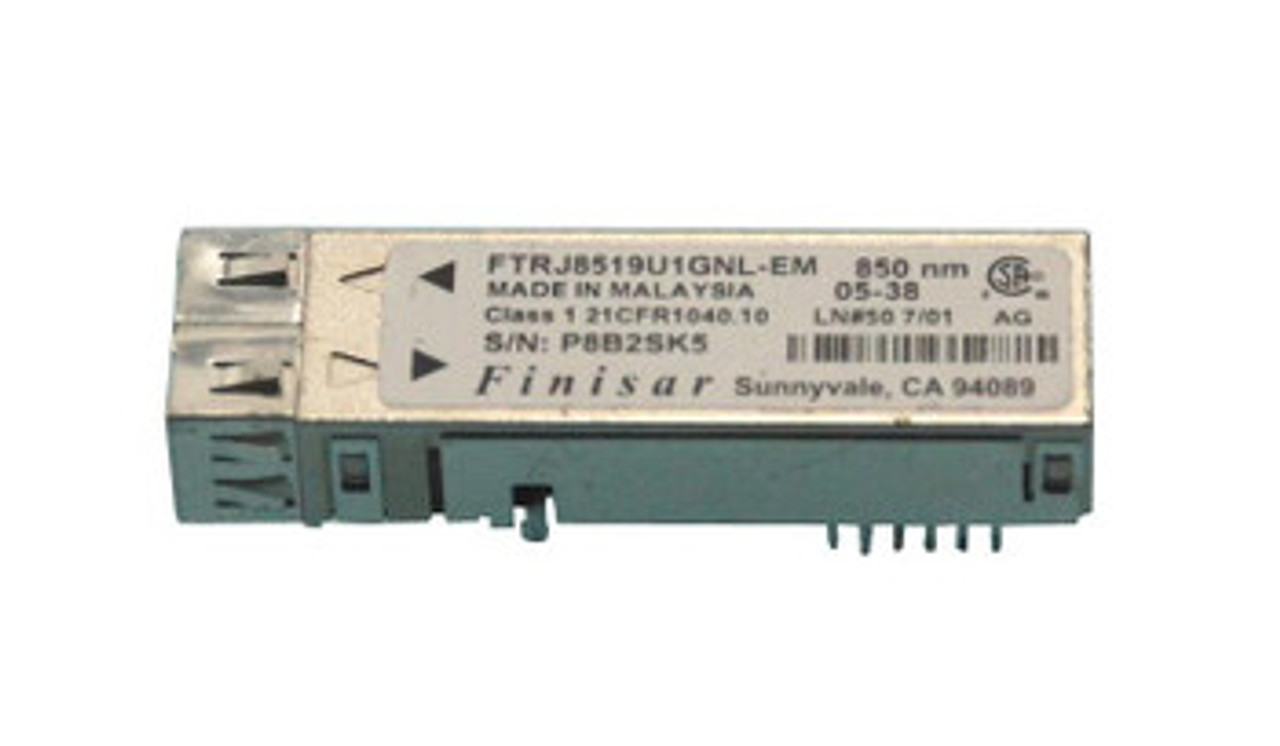 FTRJ8519U1GNL-EM | FINISAR | 2.125Gbps 1000Base-Sx Multi-Mode Fiber Short Wave 550M 850Nm Duplex Lc ConNECtor Sfp Transceiver Module