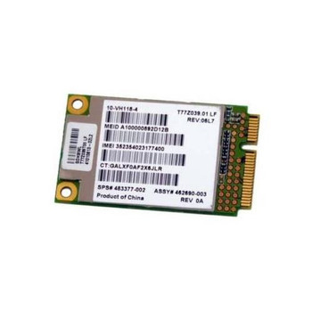 462690-003 | Hp | 3G/Hspda Wwan Wireless Network Card For Elitebook 2530P