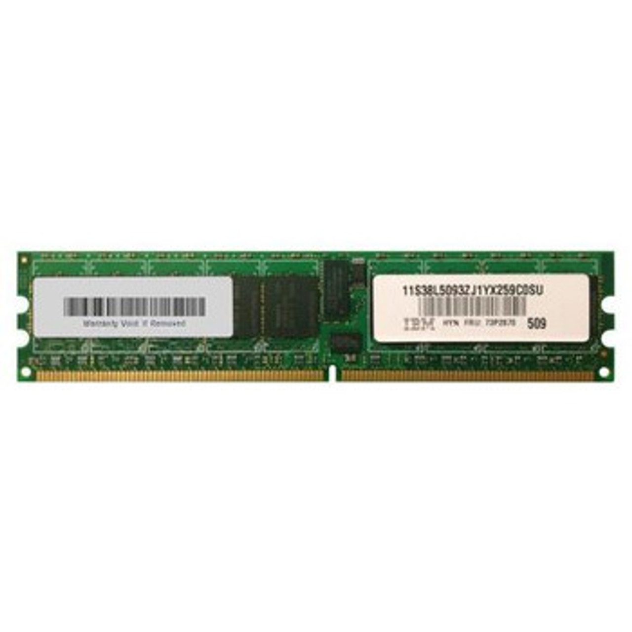 38L5093 | Ibm | 1Gb Ddr2 Registered Ecc Pc2-3200 400Mhz 1Rx4 Memory 38L5093 | Ibm | 1Gb Ddr2 Registered Ecc Pc2-3200 400Mhz 1Rx4 Memory