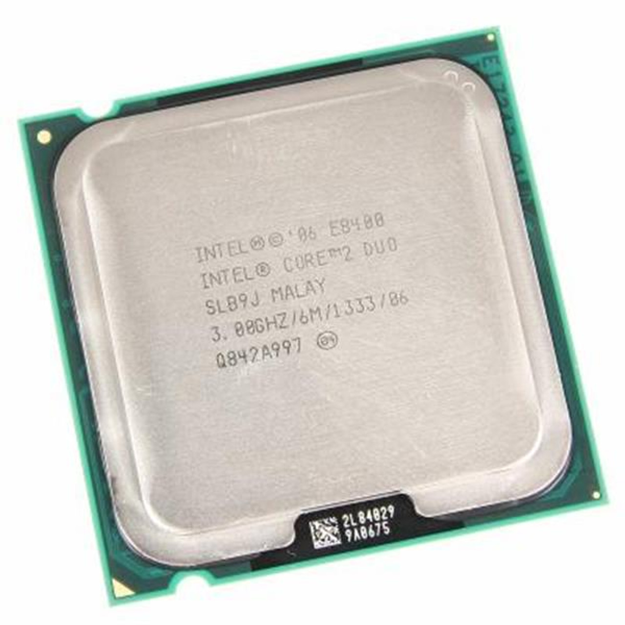 AT80570PJ0806M | Intel | Core 2 Duo E8400 3.00Ghz 1333Mhz Fsb 6Mb L2 Cache Socket Lga775 Desktop Processor