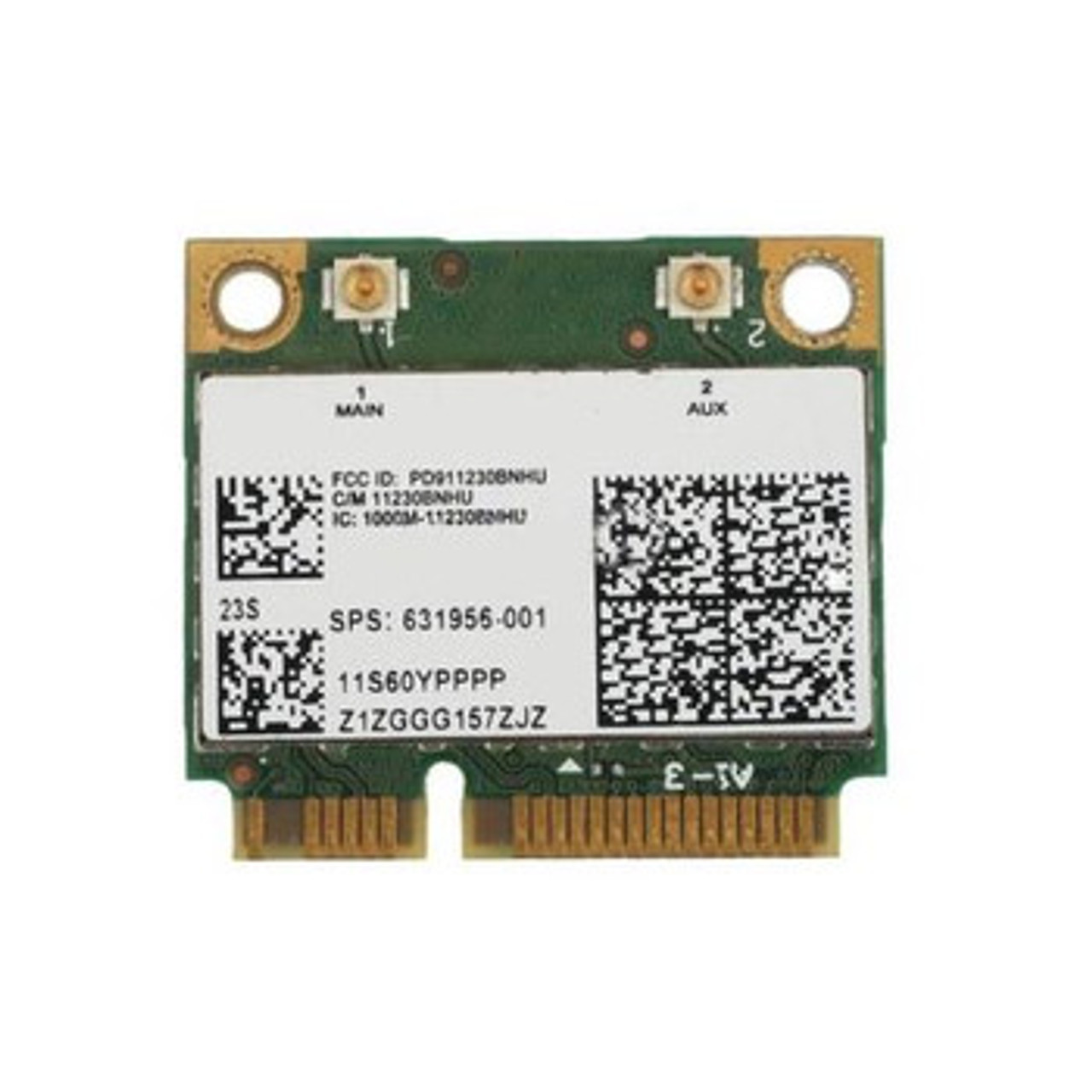 631956-001 | HP | 300Mbps 2.4Ghz Ieee 802.11B/G/N Mini Pci Express Wireless Network Adapter Card