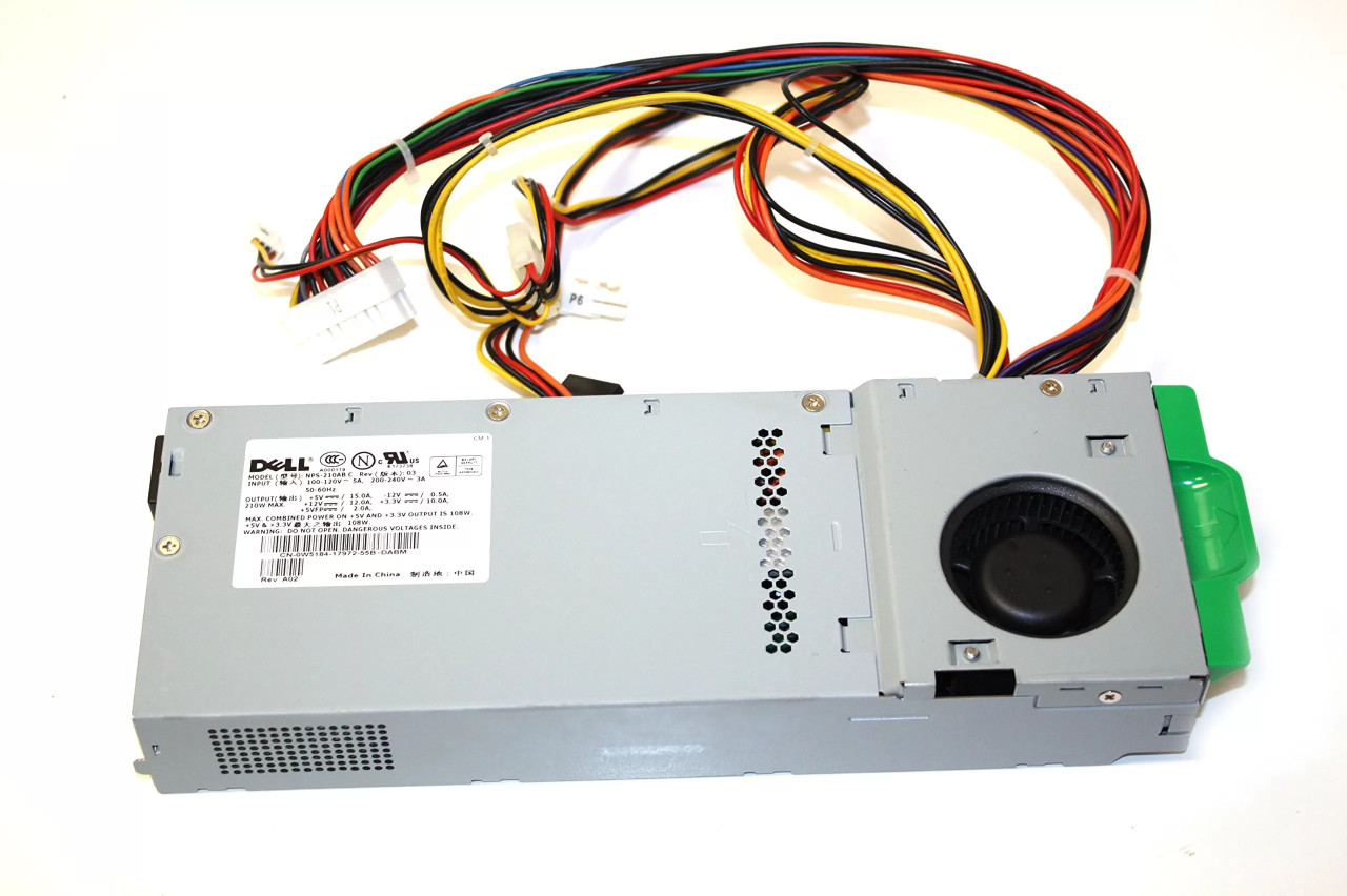 NPS-210ABC | DELL | 210 Watt Pfc Dual Serial Ata Power Supply For Optiplex Gx280