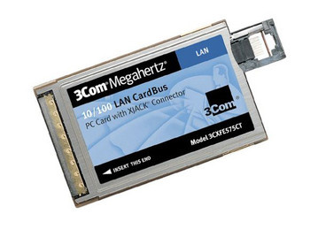 3CXFE575CT-V1 | 3COM | 10/100 Lan Pcmcia Card With Xjack ConNECtor