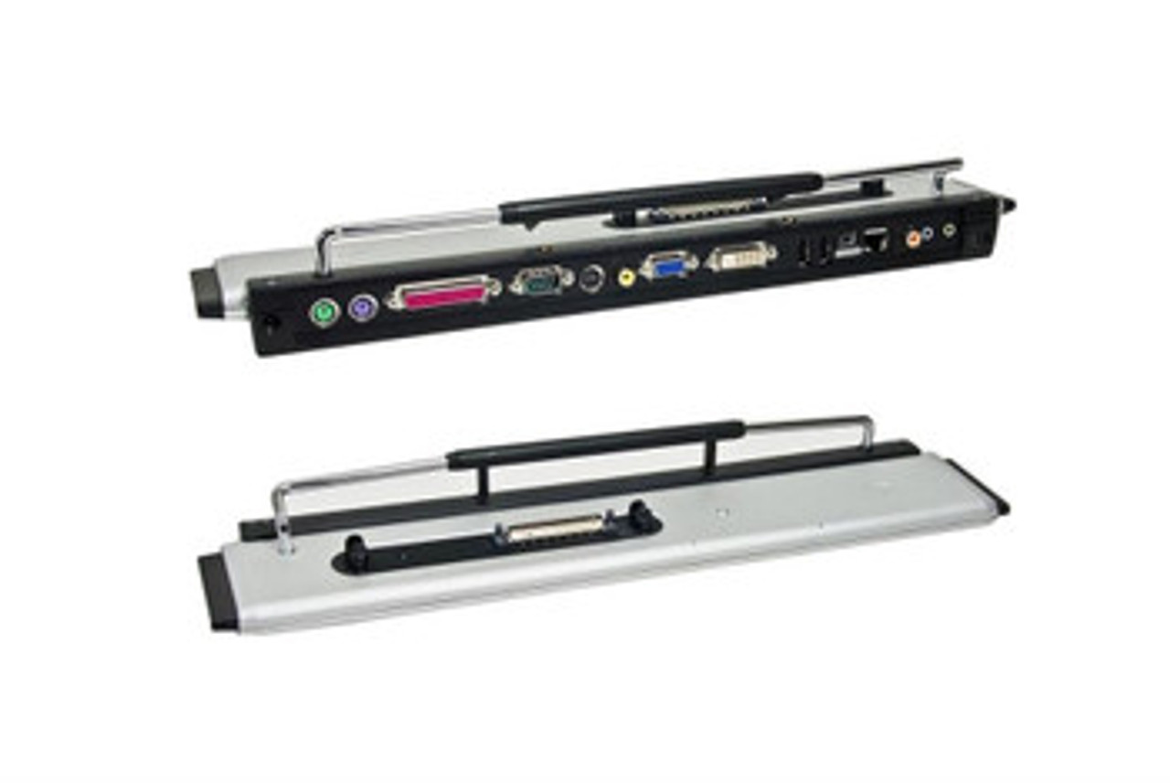 339188R-001 | Hp | Port Replicator 2.0 Basic Evo N610/800C/1020 (Gigabit Nic Pass-Thru/S-Vid/Dvi/2Xusb Ports)