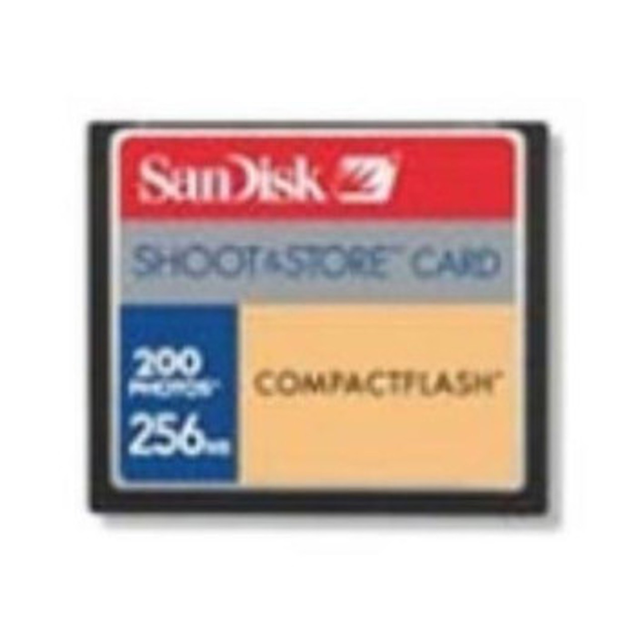 SDCFS-256-A99 | Sandisk | 256Mb Shoot & Store Compactflash Card 256 Mb