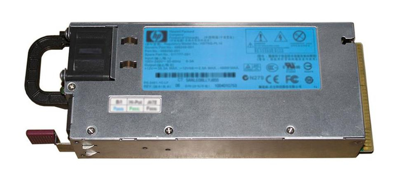 503296-B21 | Hp | 460-Watts 12V Ac Hot Swap High Efficiency Platinum Power Supply