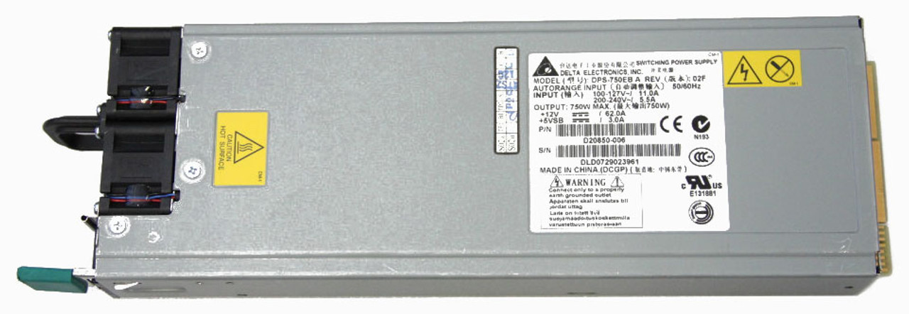 D20850-006 | Intel | 750-Watts Power Supply