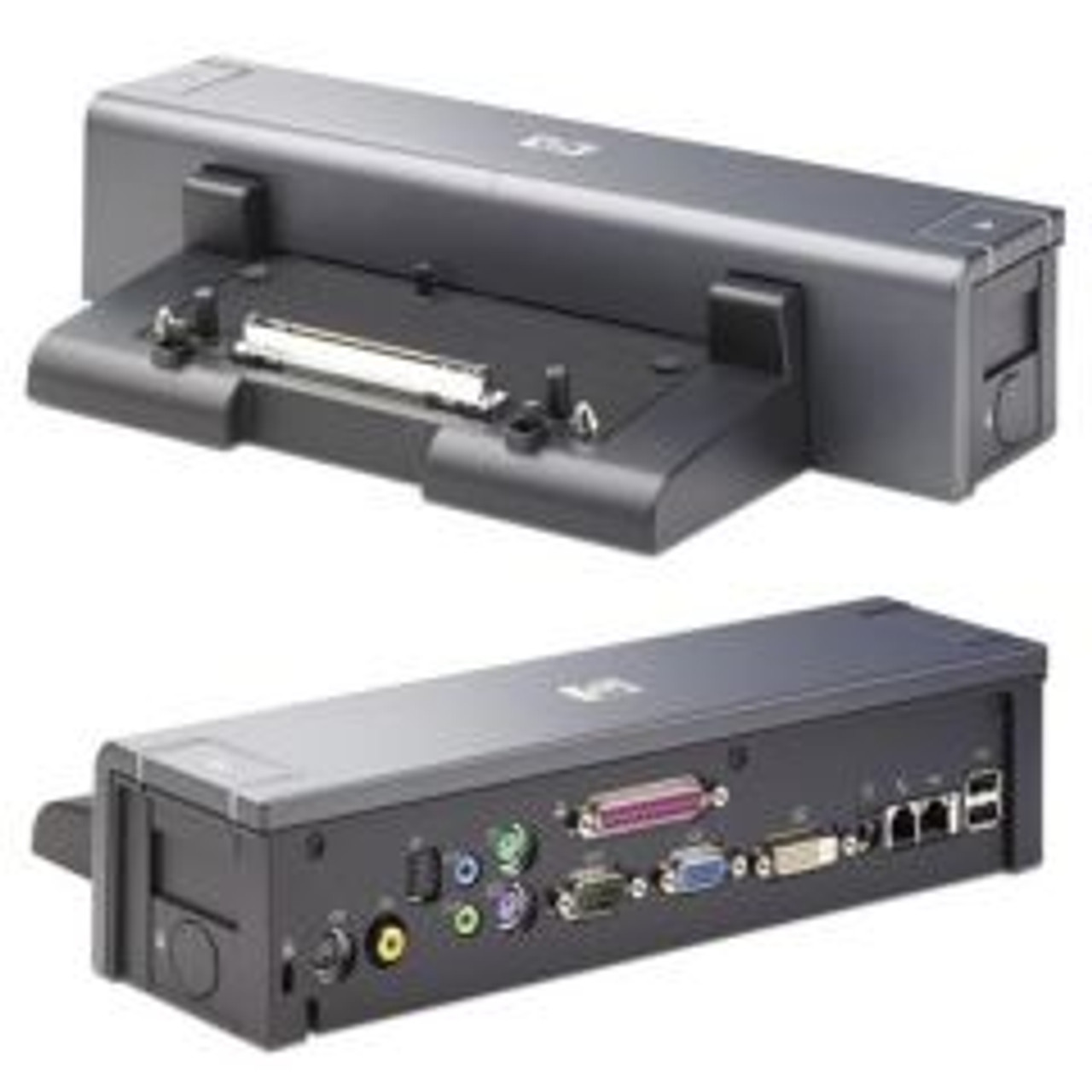 449720-001 | Hp | Basic Port Replicator Docking Station With 120Watt Smart Ac Adapter For  Business Notebook