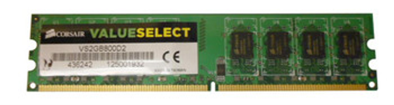 VS2GB800D2 | CORSAIR | 2Gb Ddr2 Non Ecc Pc2-6400 800Mhz 2Rx8 Memory VS2GB800D2 | CORSAIR | 2Gb Ddr2 Non Ecc Pc2-6400 800Mhz 2Rx8 Memory