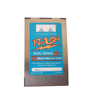 CSC-XMEM-NP16FR4P | CISCO | 16Mb Flash Memory Card For Catalyst 6Xxx Series