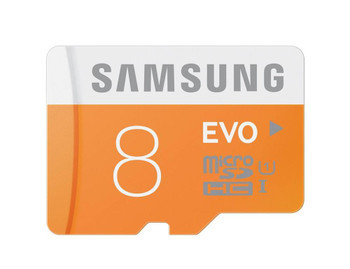 MBMP08DAAM | SAMSUNG | Evo 8Gb Class 10 MICROsdhc Uhs-I Flash Memory Card