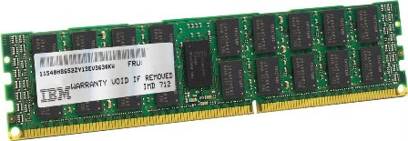 46W0795 | Ibm | 16Gb (1X16Gb) Pc417000 Ddr42133Mhz Sdram Dual Rank Cl15 Ecc Registered 288Pin Rdimm Memory Module For Server