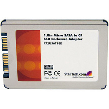 CF2USAT18E | STARTECH | 1.8-Inch MICRO Sata To Compact Flash Solid State Drive Enclosure Adapter