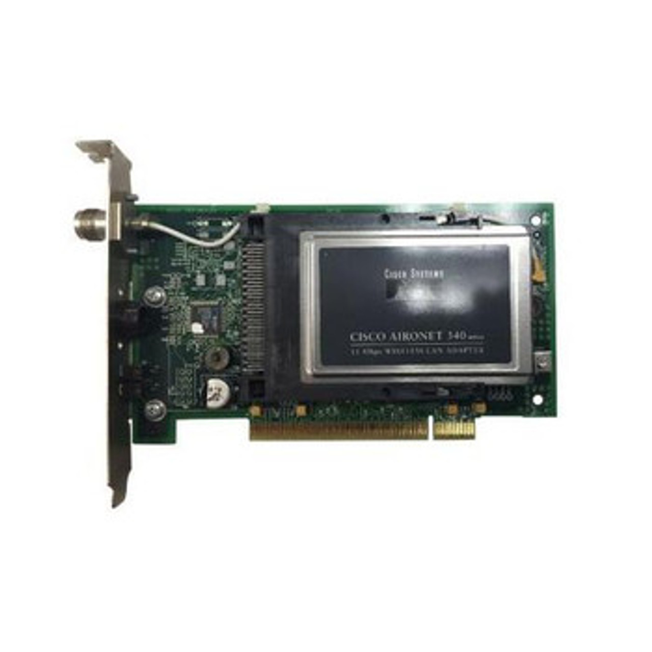 AIR-PCI342 | CISCO | Aironet 340 Series 11Mbps Dsss Pci 2.4Ghz Wireless Lan Adapter With 2.2 Dbi Dipole Antenna Rp Tnc ConNECtor