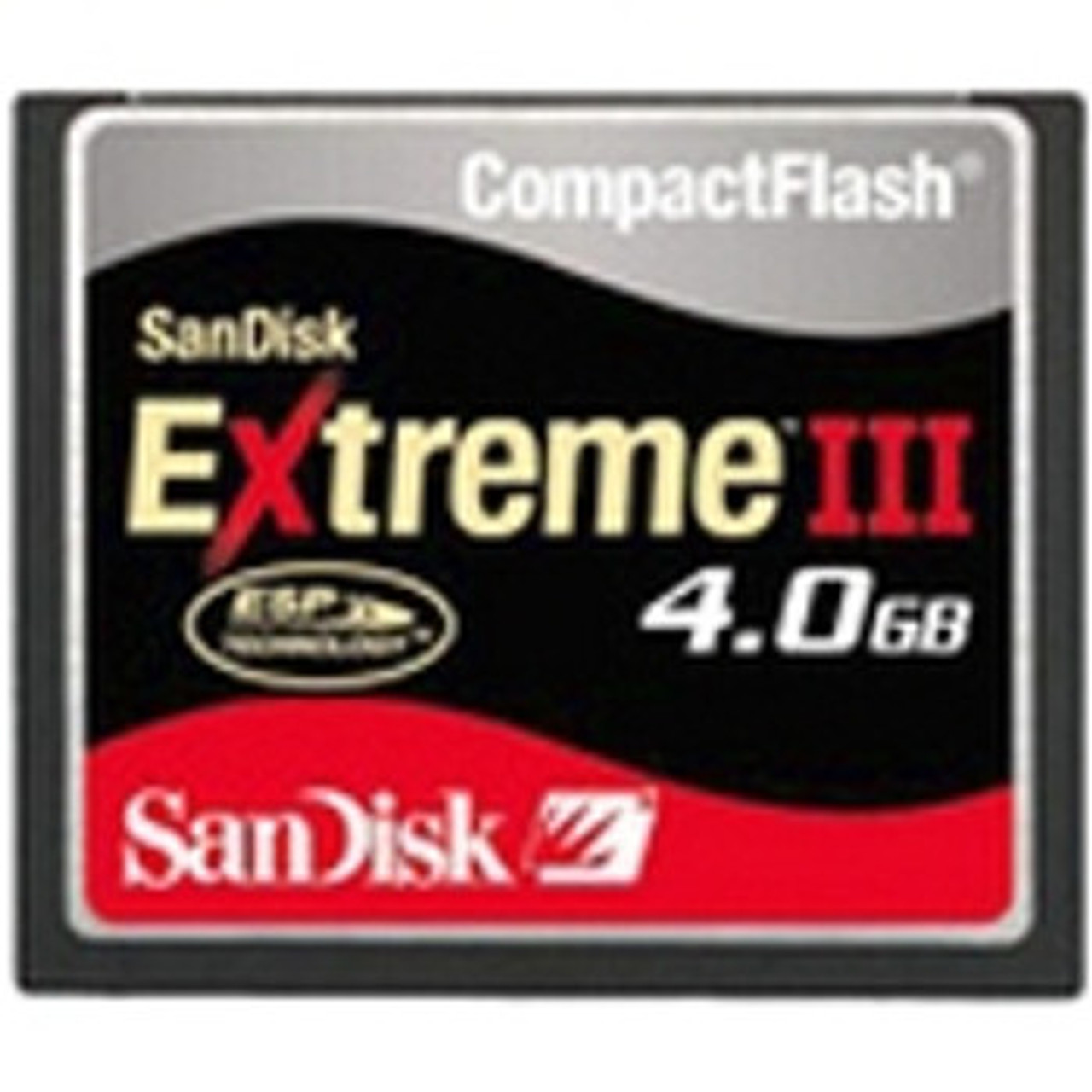 SDCFX3409690 | Sandisk | Extreme Iii 4Gb 133X Compactflash (Cf) Memory Card