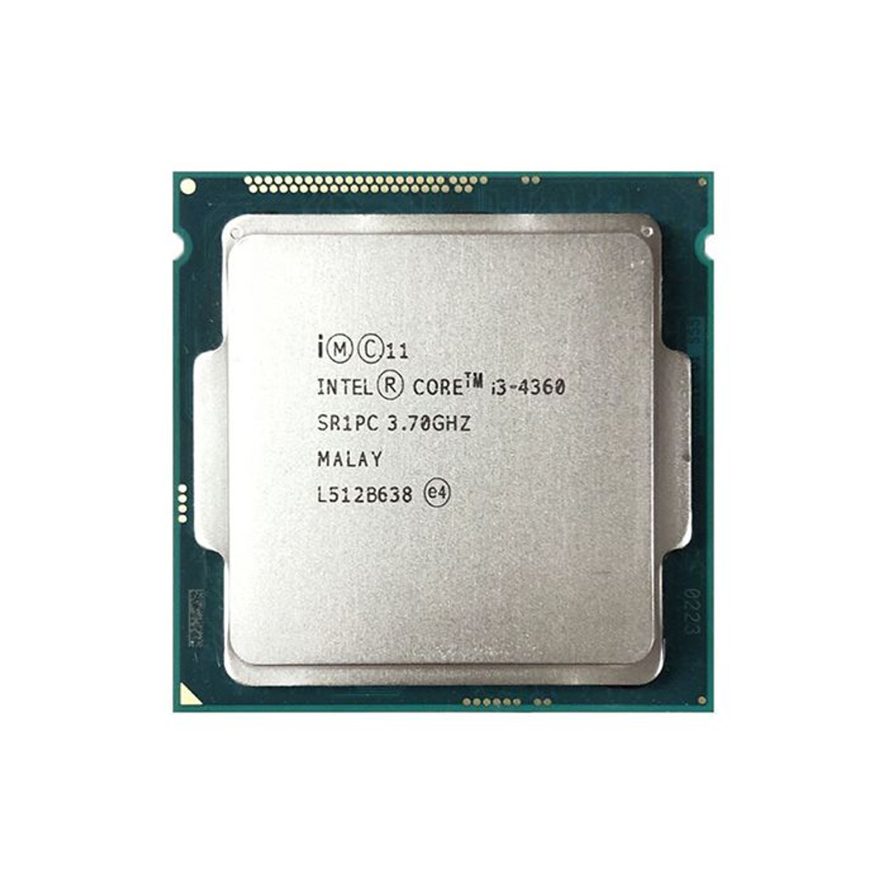 CM8064601482461 | Intel | Core I3-4360 Dual Core 3.70Ghz 5.00Gt/S Dmi2 4Mb L3 Cache Socket Lga1150 Desktop Processor