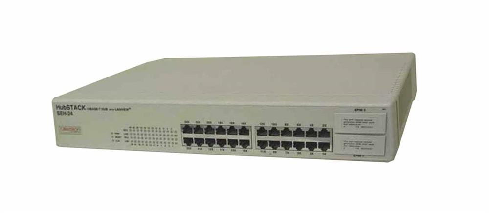 SEH-24 | ENTERASYS | 24-Port Stackable Non INTELligent Ethernet Hub 24 Rj45S With Two Epim Slots