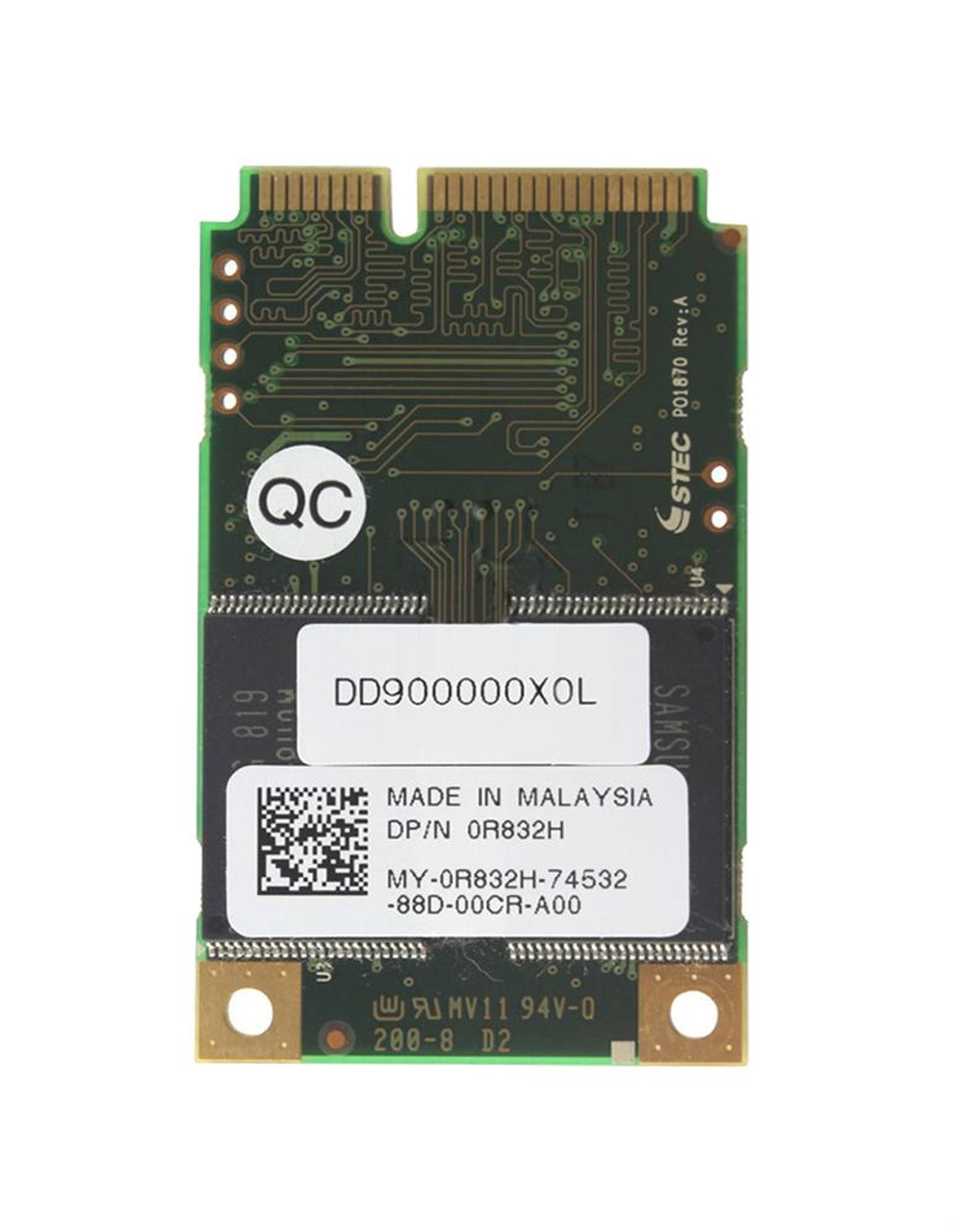 R832H | Dell | 4Gb Mlc Mini Pcie Internal Solid State Drive (Ssd)