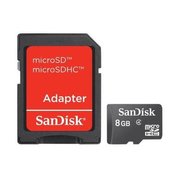 SDSDQ-008G-A46A-C3 | Sandisk | 8Gb Class 4 Microsdhc Flash Memory Card With Adapter