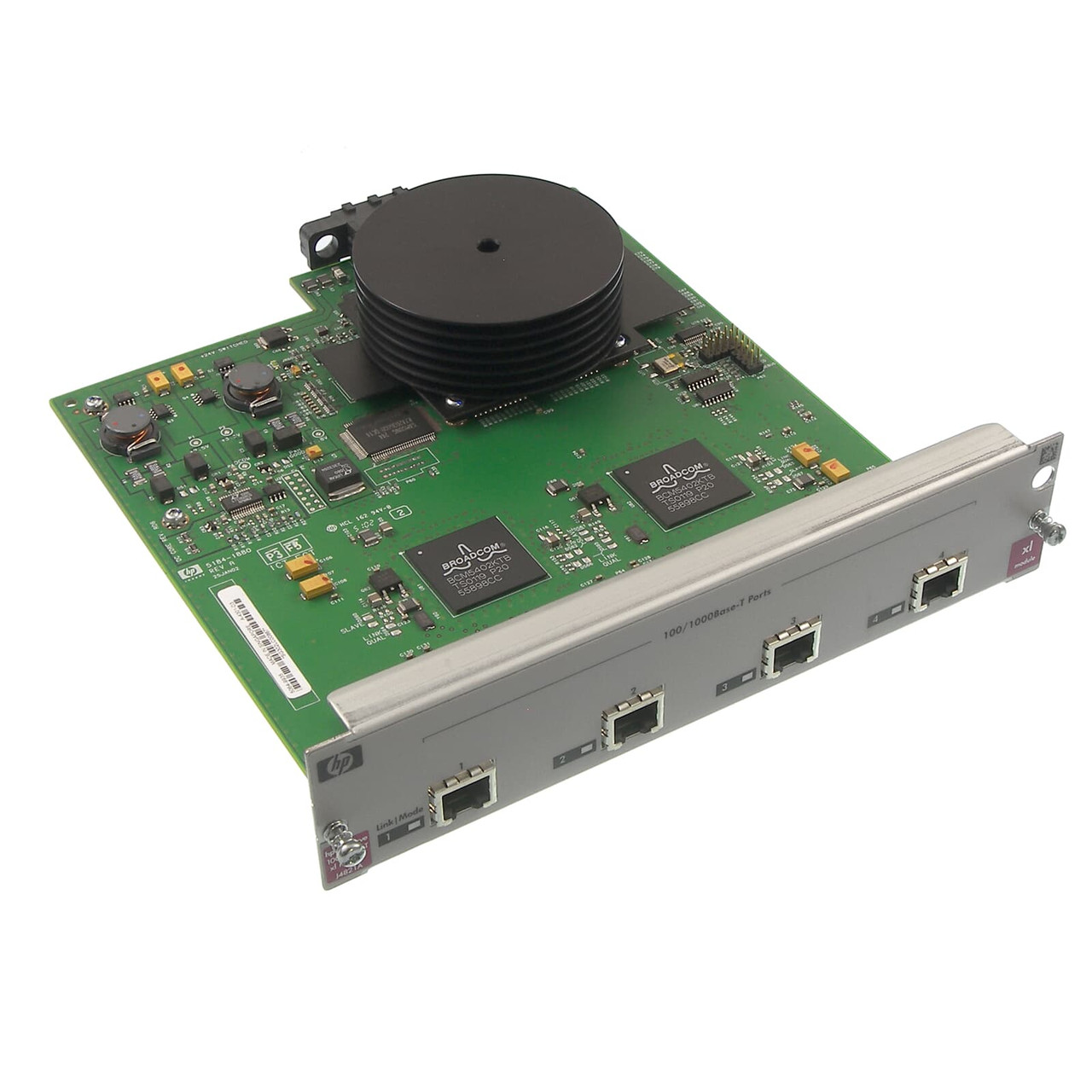 J4821A | HP | Procurve Switch Xl 100/1000Base-T 1000Mbps Ethernet Module, 4 Ports