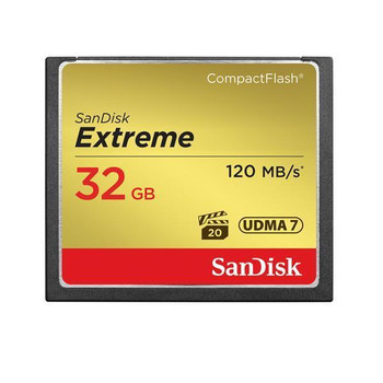 SDCFXS-032G-J61 | Sandisk | Extreme 32Gb Compactflash (Cf) Memory Card