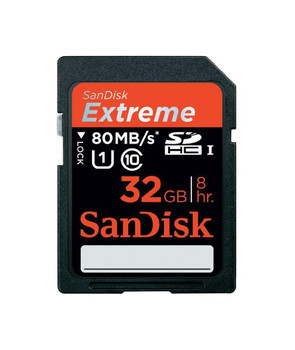 SDSDXS-032G-XQ46 | Sandisk | Extreme 32Gb Class 10 Secure Digital High Capacity (Sdhc) Uhs-I Flash Memory Card