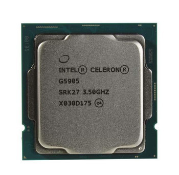 BX80701G5905 | INTEL | Celeron G5905 Dual-Core 3.50Ghz 8.00GT/S 4Mb L3 Cache Socket FcLGa1200 Processor
