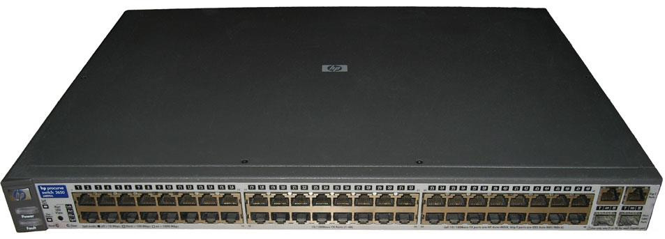 J4899A | Hp | Procurve Switch 2650 48-Ports En Fast En 10Base-T 100Base-Tx + 2X10/100/1000Base-T/Sfp (Mini-Gbic) 1U Rack-Mountable Stackable