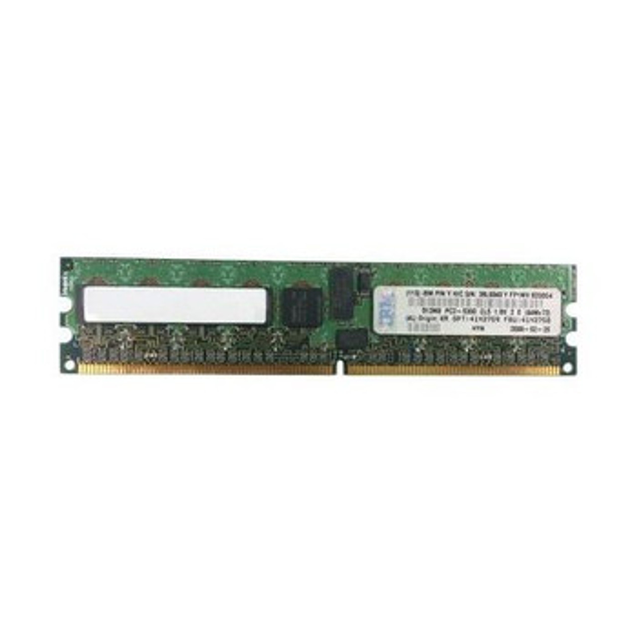 38L6040 | IBM | 512Mb Ddr2 Registered Ecc Pc2-5300 667Mhz 1Rx8 Memory 38L6040 | IBM | 512Mb Ddr2 Registered Ecc Pc2-5300 667Mhz 1Rx8 Memory