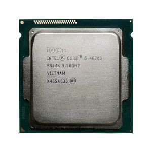 SR14K | Intel | Core I5-4670S Quad Core 3.10Ghz 5.00Gt/S Dmi2 6Mb L3 Cache Socket Lga1150 Desktop Processor