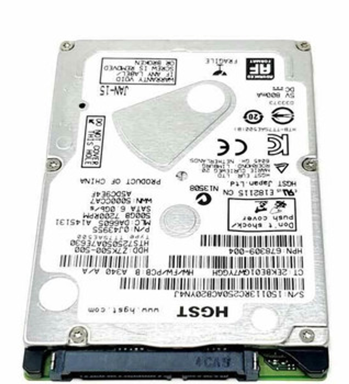 04X3809-US | LENOVO | 500Gb 7200Rpm Sata 6.0 Gbps 2.5 16Mb Cache Hard Drive"