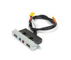 45J9573 | Lenovo | Audio And Usb Front I/O Panel Kit For Thinkcenter M91P