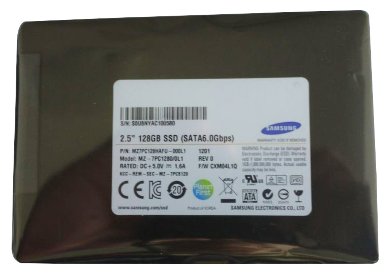 MZ-7PC1280/0L1 | Samsung | Pm830 Series 128Gb Mlc Sata 6Gbps (Aes-256) 2.5-Inch Internal Solid State Drive (Ssd)