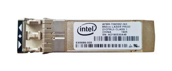 AFBR-709DMZ-IN3 | Intel | 10Gbps 10GBase-SR/SW Multi-mode Fiber 300m 850nm Duplex LC Connector SFP+ Transceiver Module