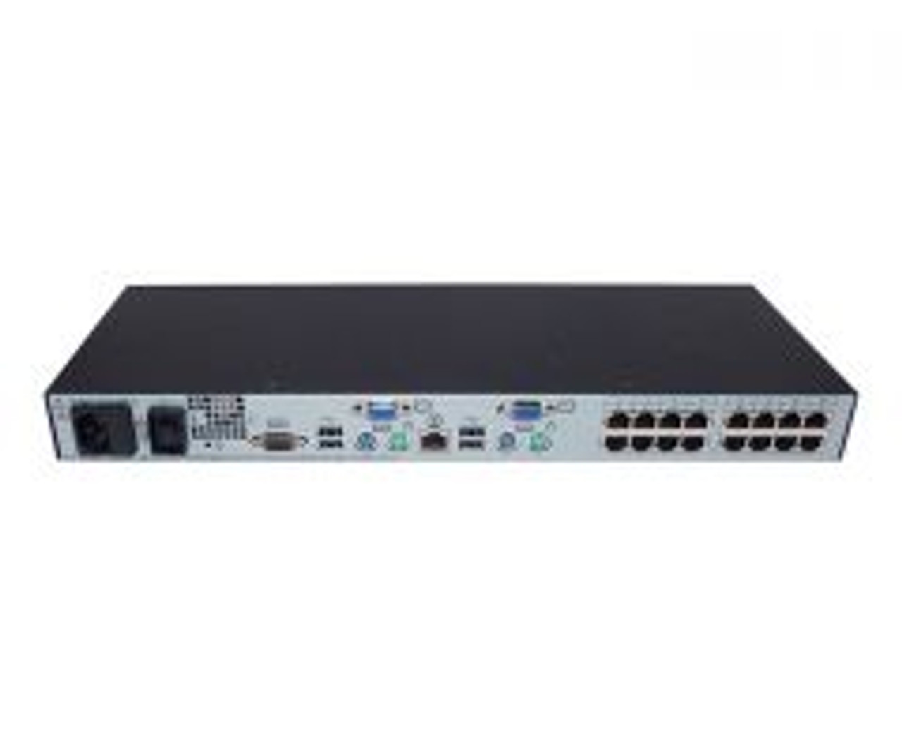 517691-001 | HP | 0x2x16-Port Analog KVM Server Console Switch PS/2 RJ-45 G2 1U 2 Local Users Stackable