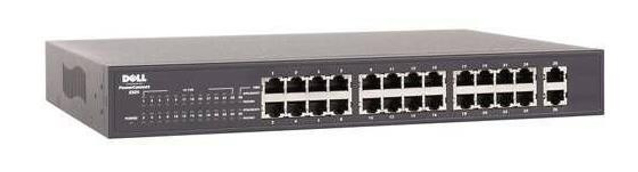 TJ657 | DELL | PowerconNECt 2324 24-Ports 10/100 Fast Ethernet Switch (Refurbished)