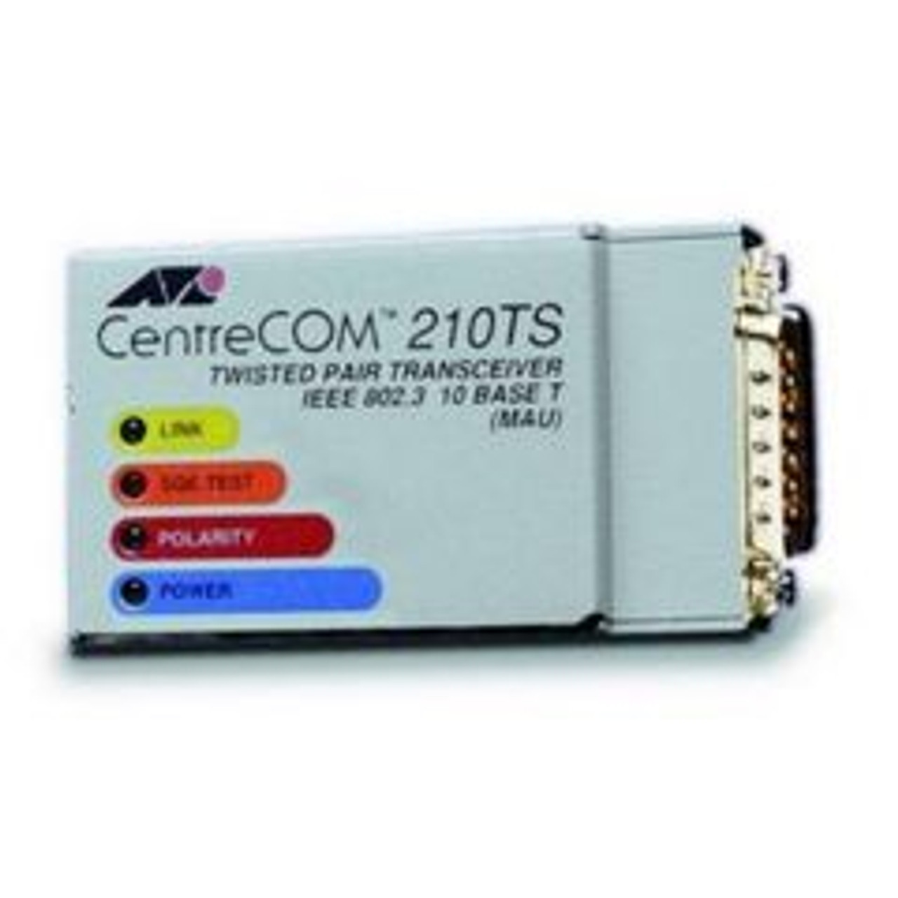 AT-210TS | ALLIED TELESIS | 10Mbps Rj-45 10Base-T Port Utp Ethernet MICRO Mau Transceiver Module