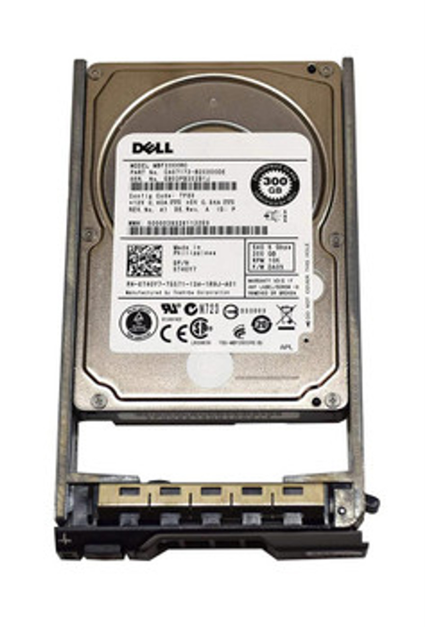 0740Y7-DEL | DELL | 300Gb 10000Rpm Sas 6.0 Gbps 2.5 16Mb Cache Hot Swap Hard Drive" 0740Y7-DEL | DELL | 300Gb 10000Rpm Sas 6.0 Gbps 2.5 16Mb Cache Hot Swap Hard Drive"