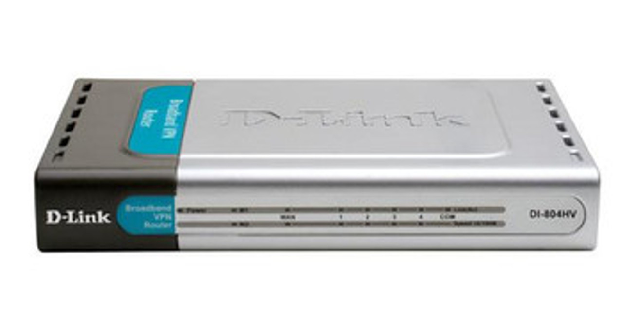 DI-804HV | D LINK |D-LINK Cable/ Dsl Broadband Vpn Router With Ipsec And 4-Port Switch