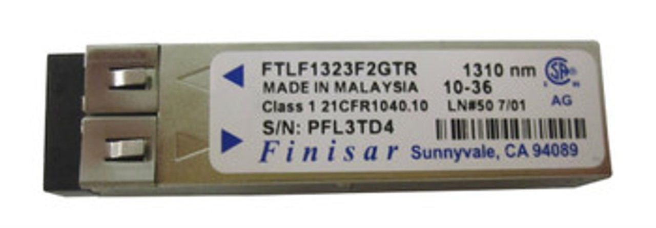 FTLF1323F2GTR | Finisar | Oc-3 Sr-1/Stm I-1 156Mbps Fibre Optics 1310Nm Sff Transceiver Module